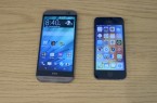 HTC One vs iPhone 5s